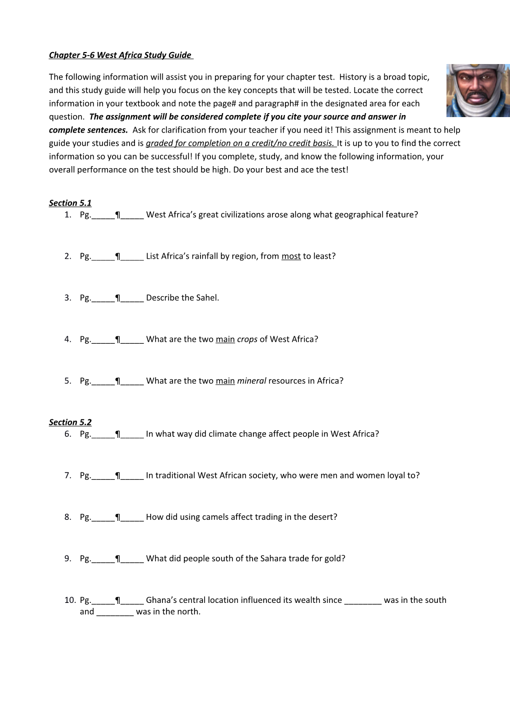 Chapter 3 the Rise of Islam Study Guide