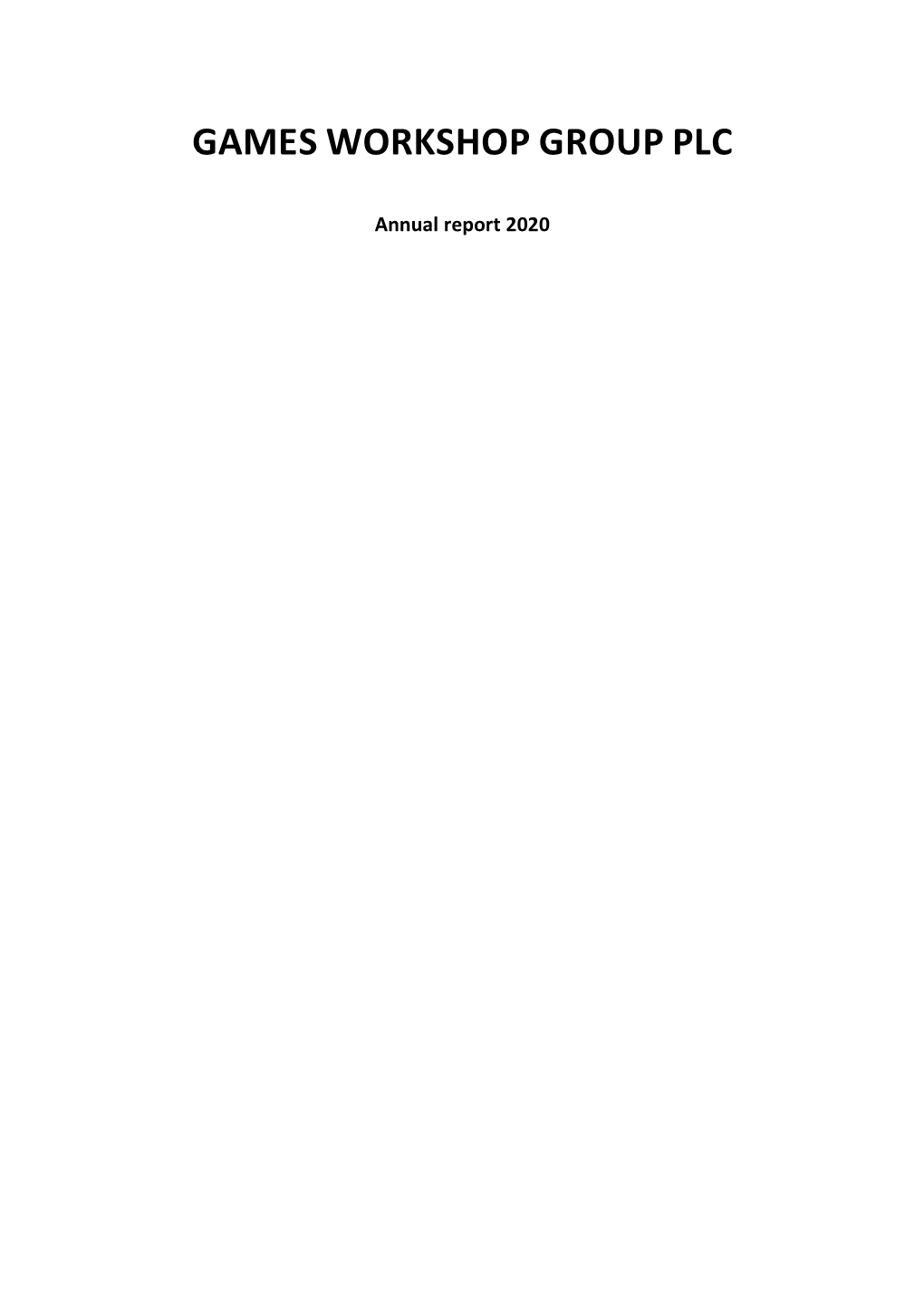 Annual Report 2020