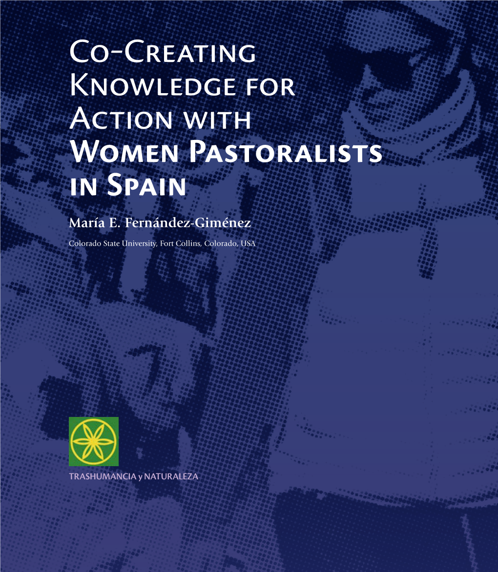 Co‒Creating Knowledge for Action with Women Pastoralists in Spain María E
