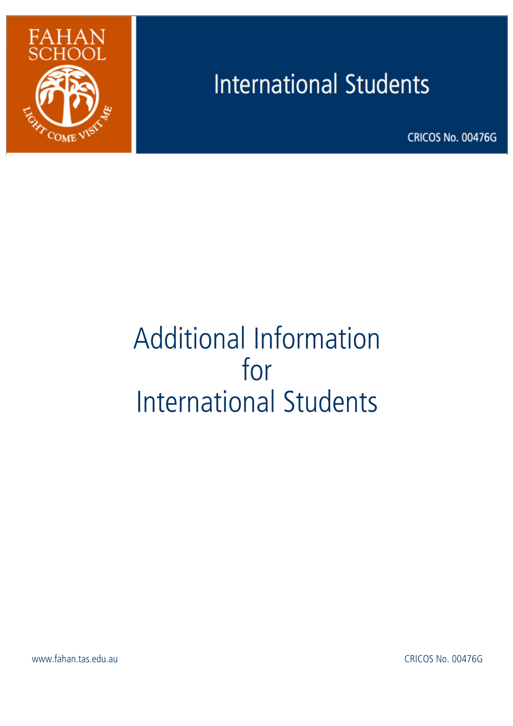 Int Student Handbook 2018