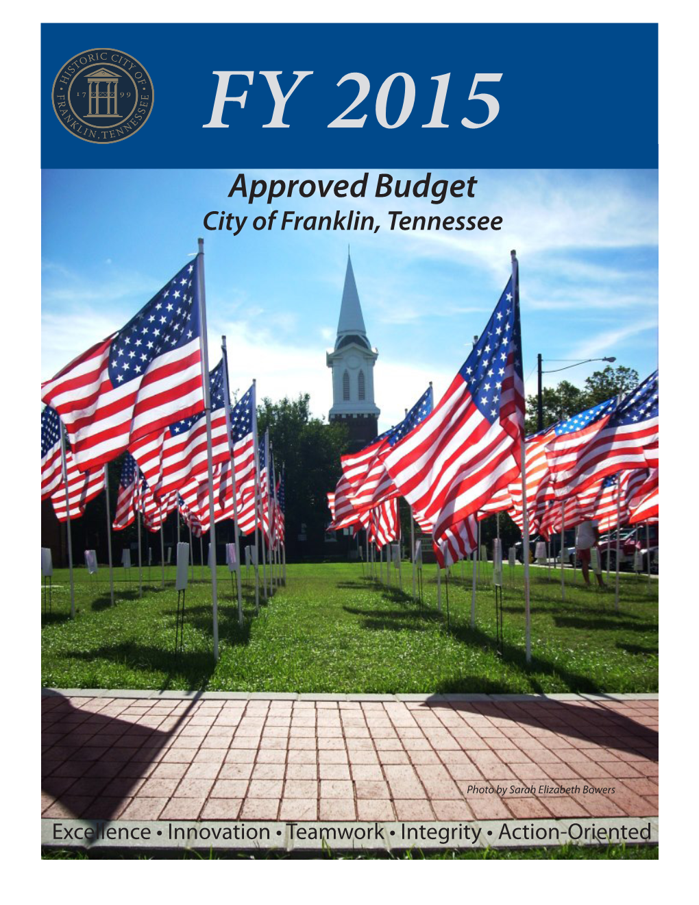 Approved Budget City of Franklin, Tennessee