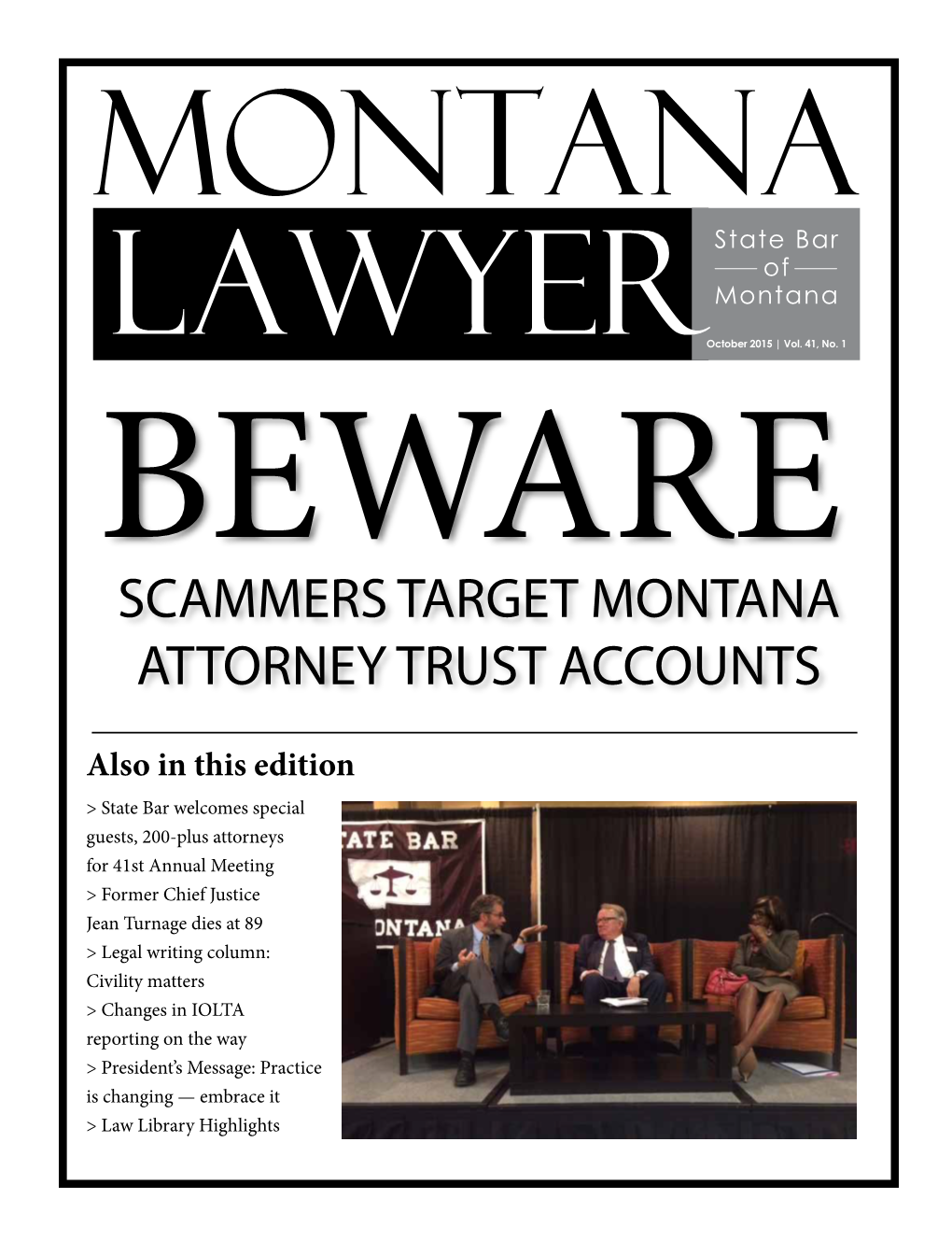 Scammers Target Montana Attorney Trust Accounts