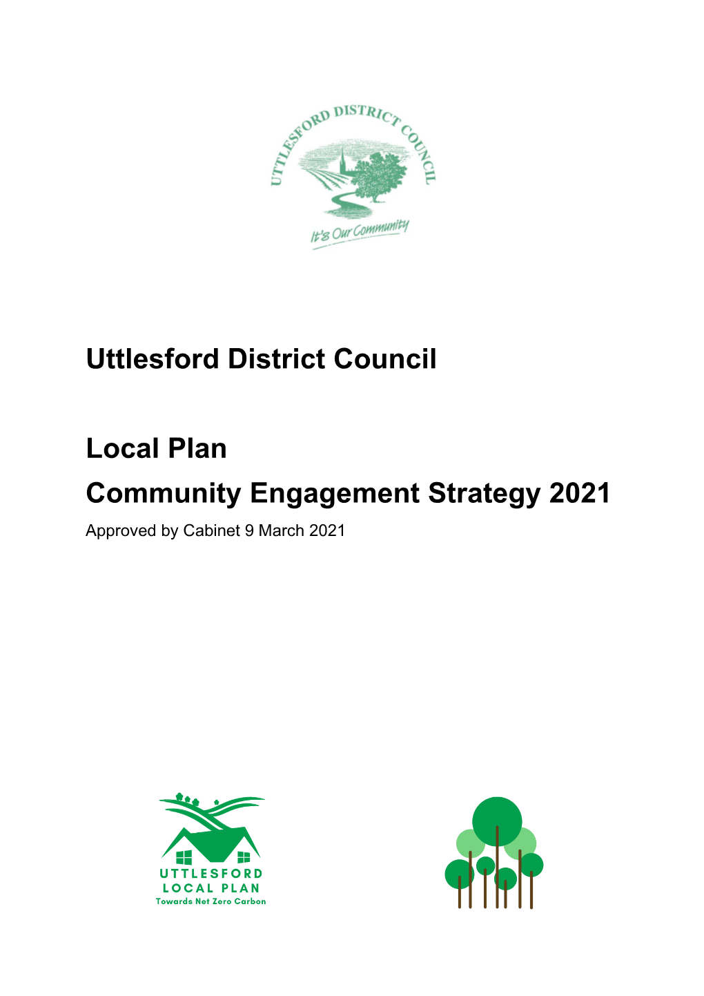 Uttlesford District Council Local Plan Community Engagement Strategy