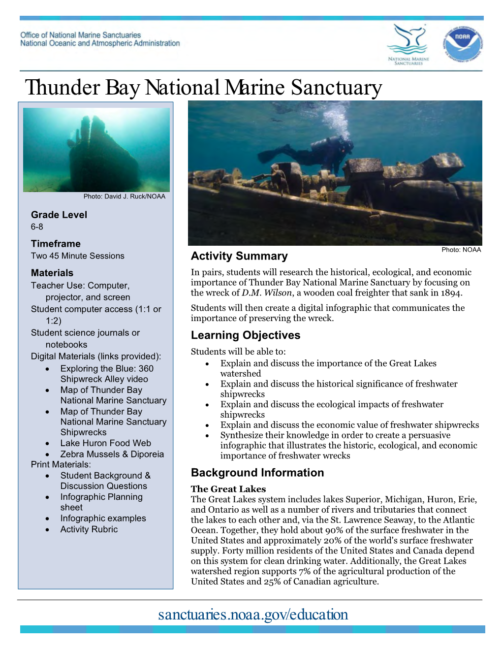 Thunder Bay National Marine Sanctuary