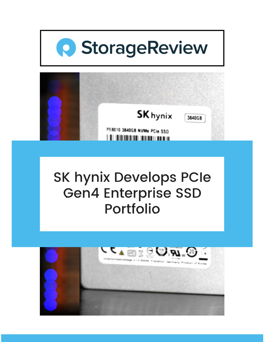 SK Hynix Develops Pcie Gen4 Enterprise SSD Portfolio PAGE 1