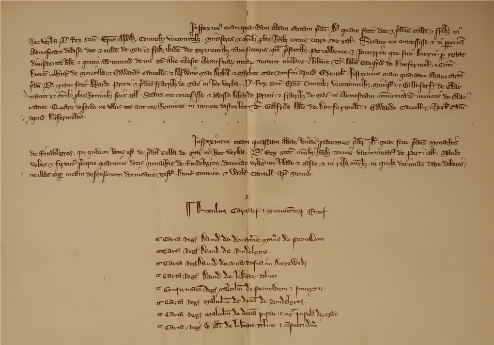 Records of the Priory of the Isle Of
