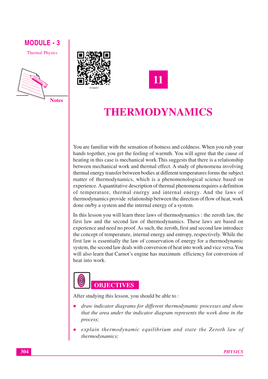 11 Thermodynamics