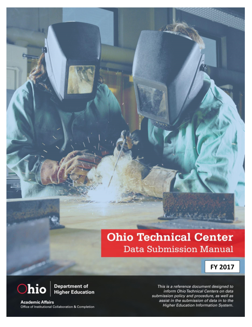 Ohio Technical Center Data Submission Manual Fy 2016