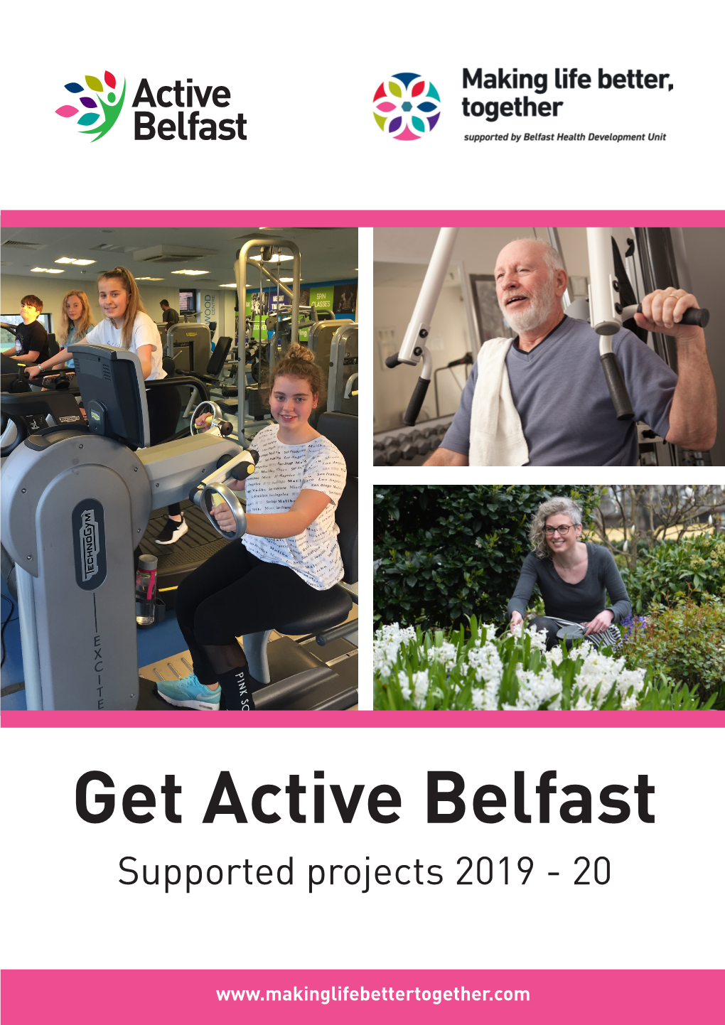 Get Active Belfast Supported Projects 2019-20