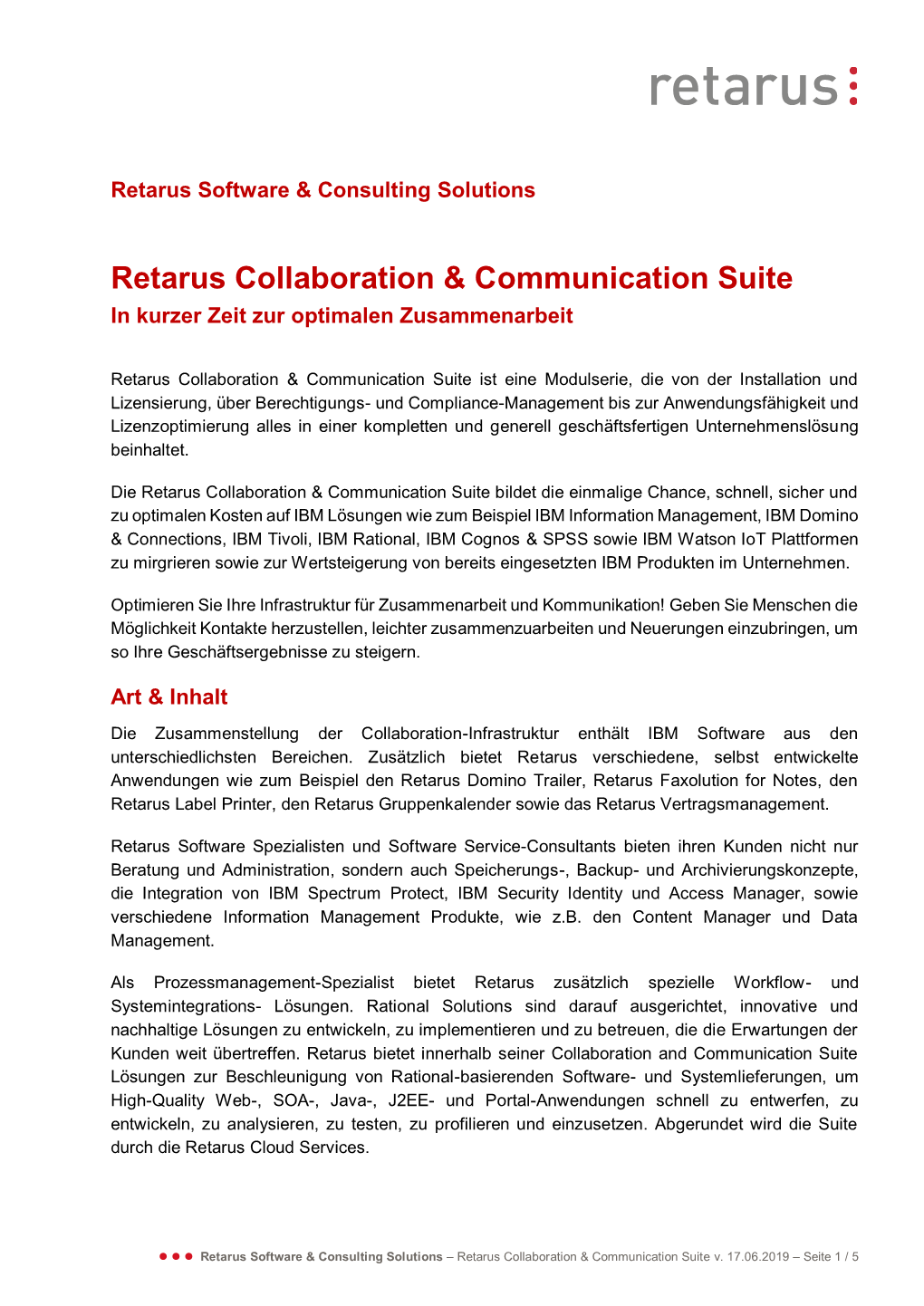 Retarus Software & Consulting Solutions