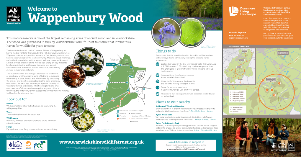 Wappenbury Wood Interpretation Board