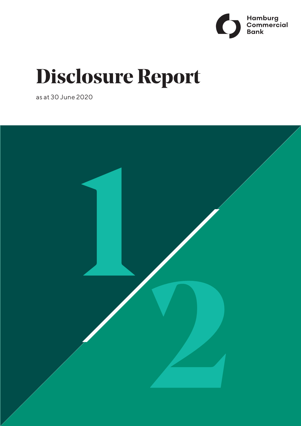 Disclosure Report As at 30 June 2020