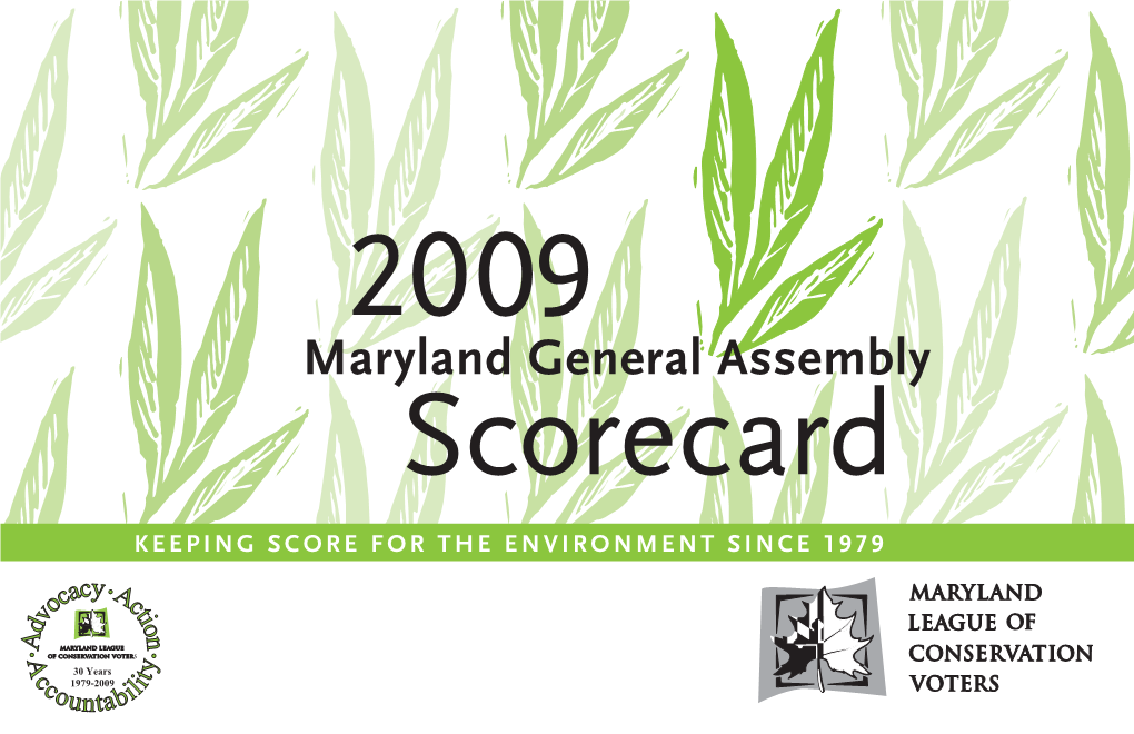 2009 Scorecard