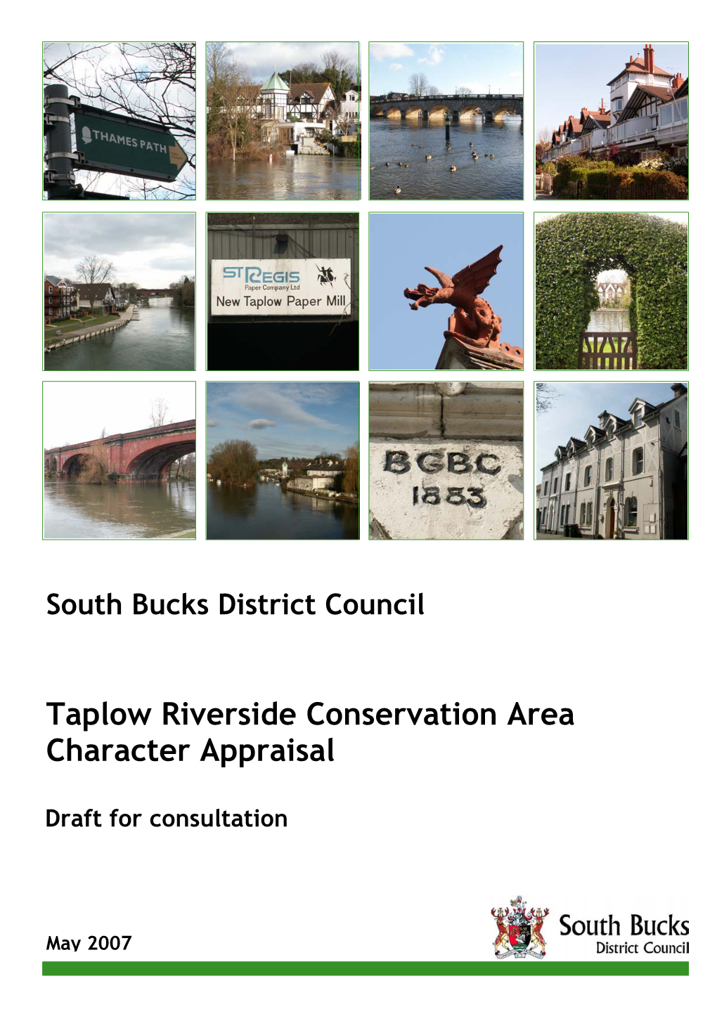 Taplow Riverside Conservation Area Character Appraisal