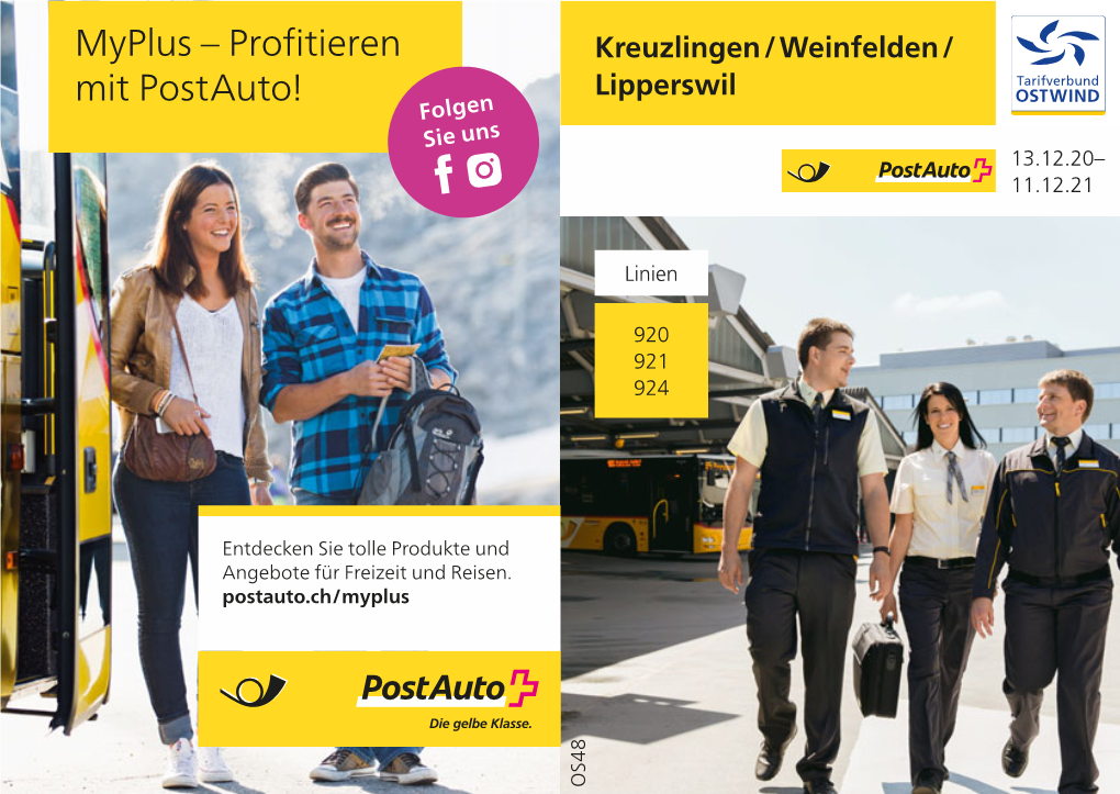 Myplus – Profitieren Mit Postauto!