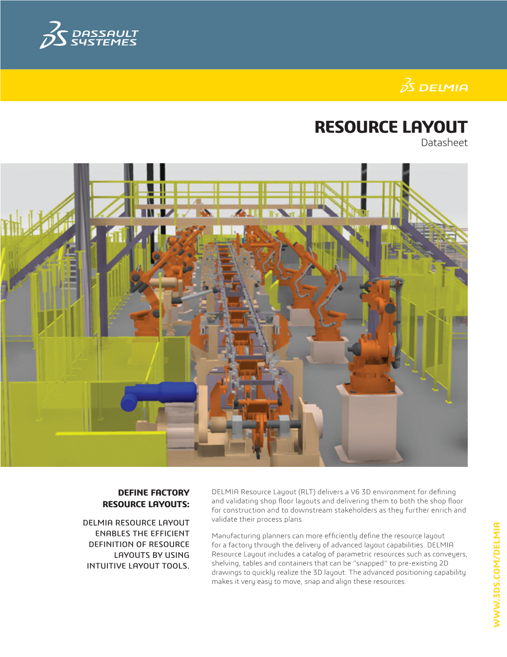 Define Factory Resource Layouts