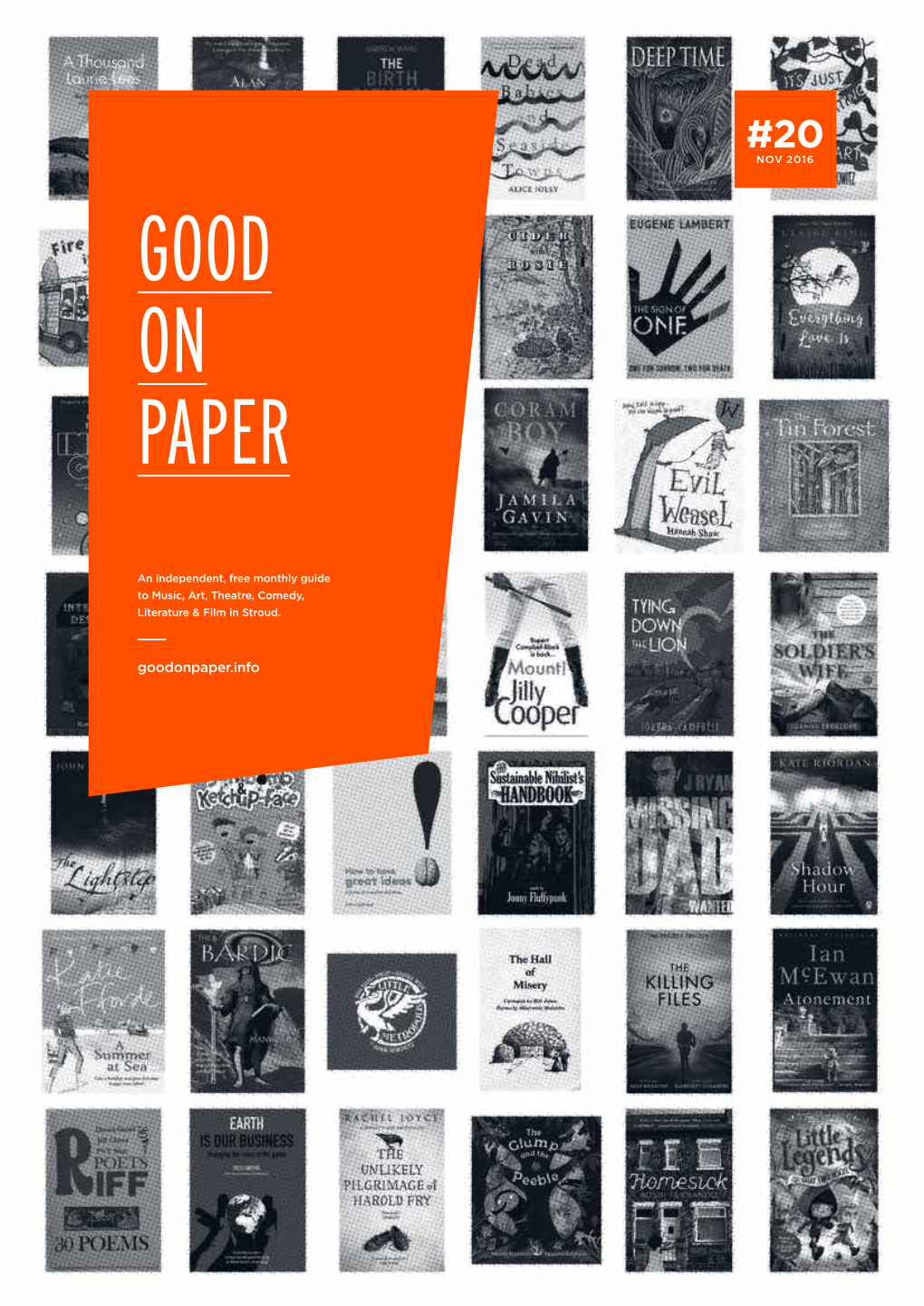 Goodonpaper.Info #20 | NOV 2016 NEW RELEASES FROM