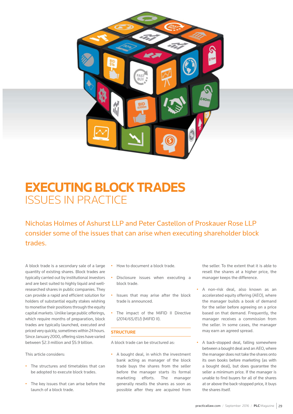 FEATURE Block Trades.Indd