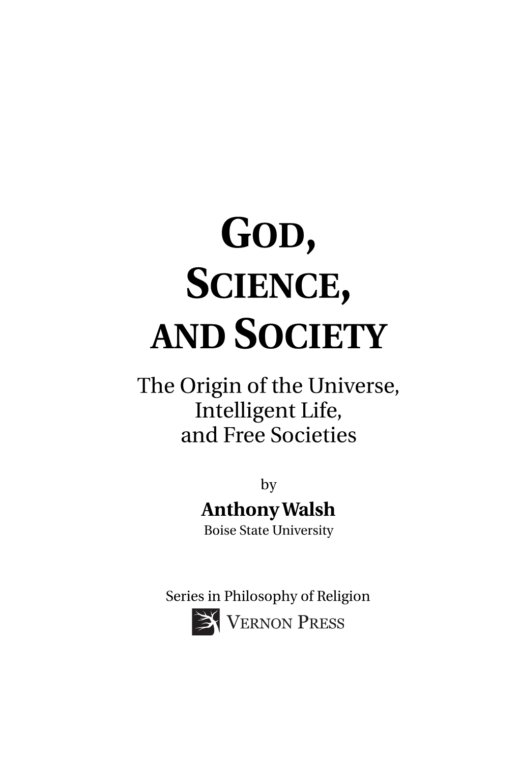 God, Science, and Society