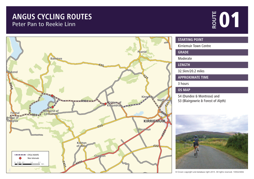 Angus Cycling Routes T U