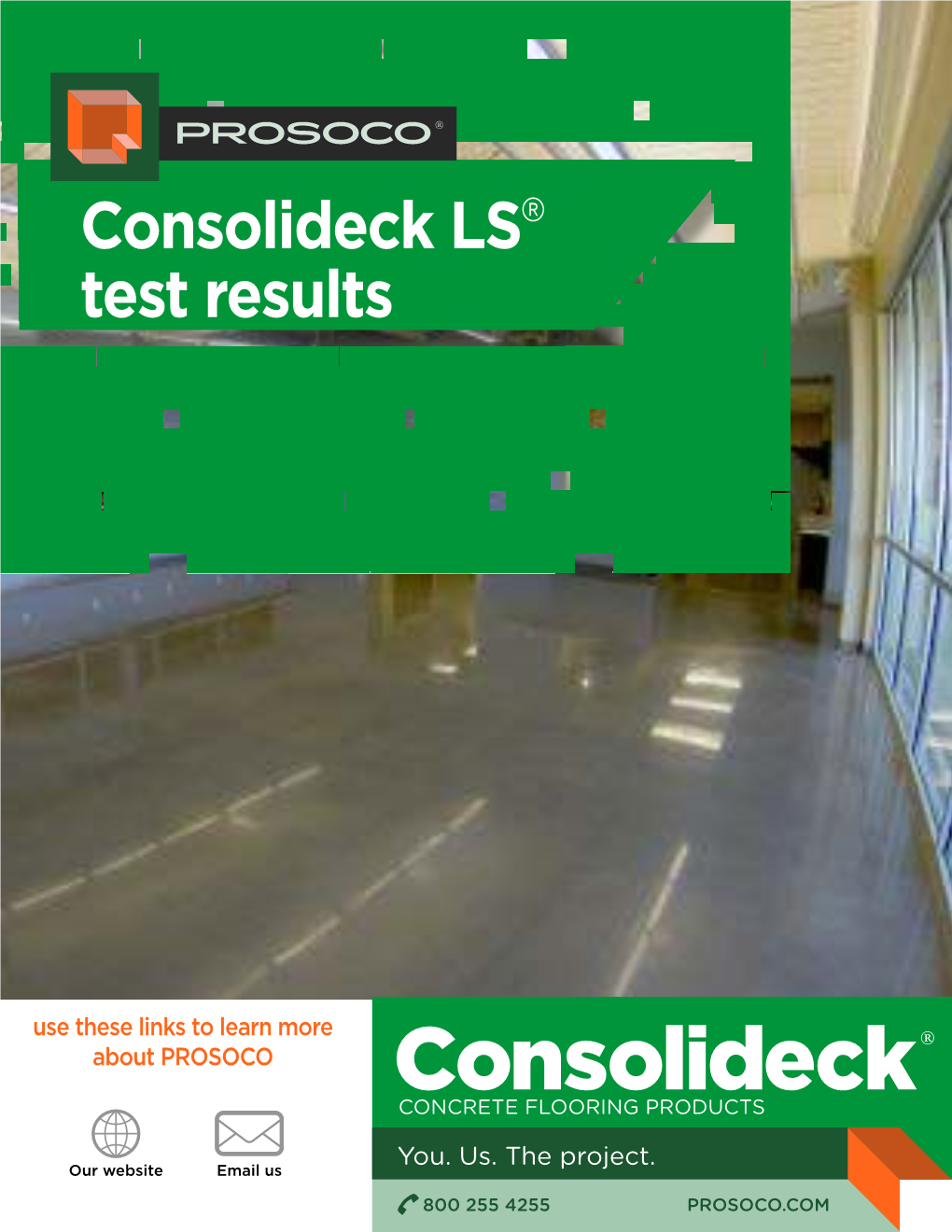 Consolideck LS Test Results Brochure