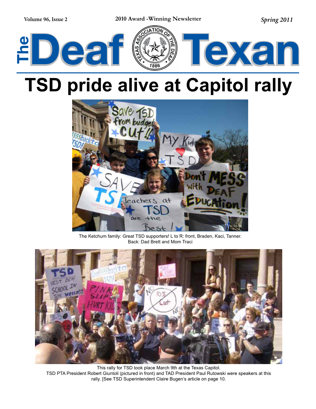 TSD Pride Alive at Capitol Rally