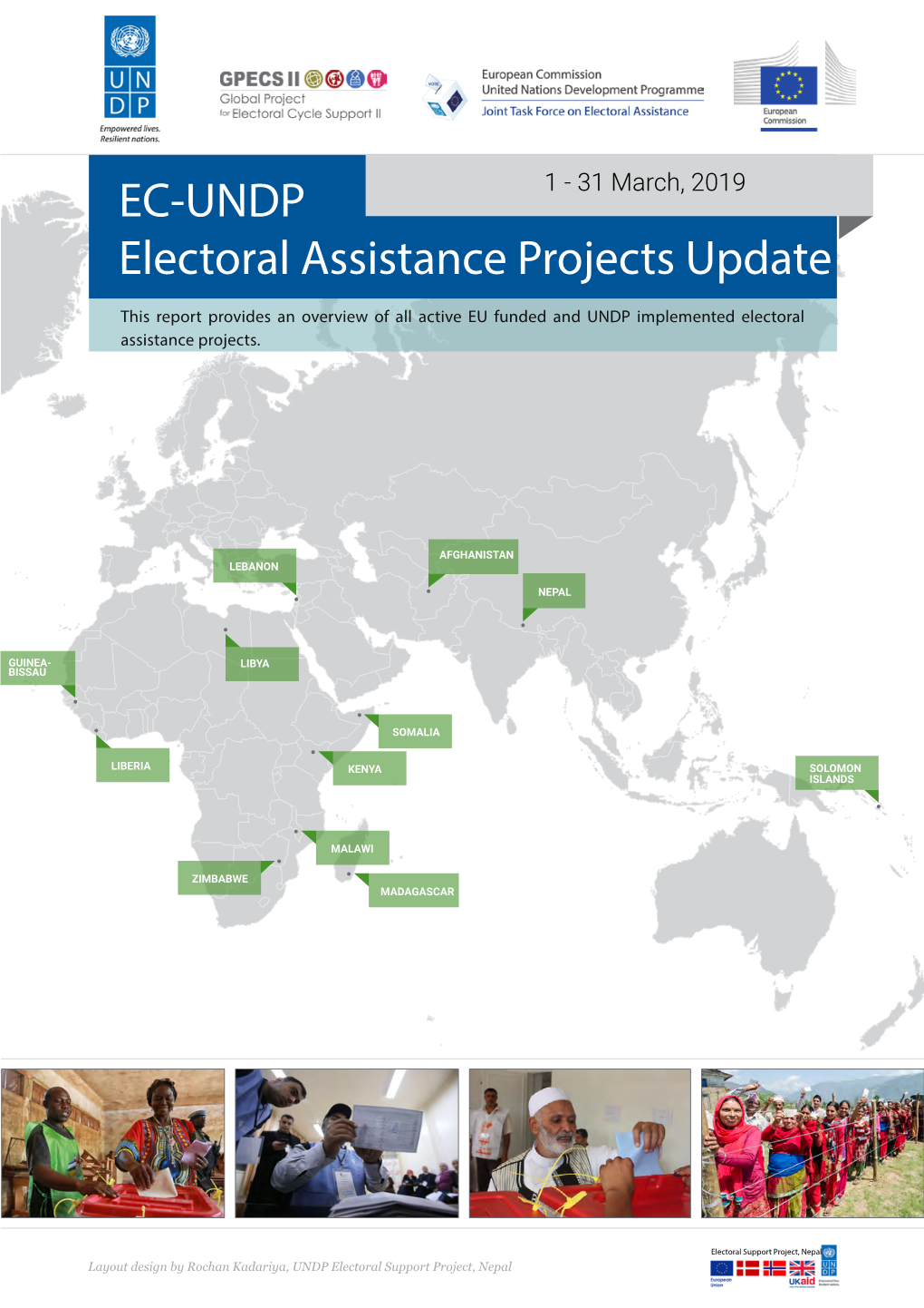 EC-UNDP Electoral Assistance Projects Update | March 2019 2 SUMMARY