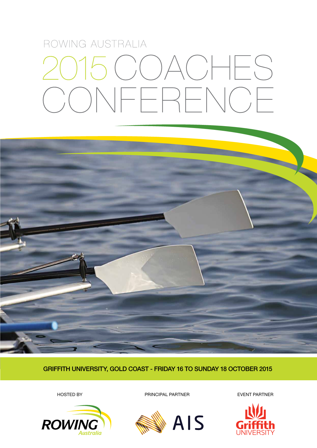 2015 Coaches Conference Brochure