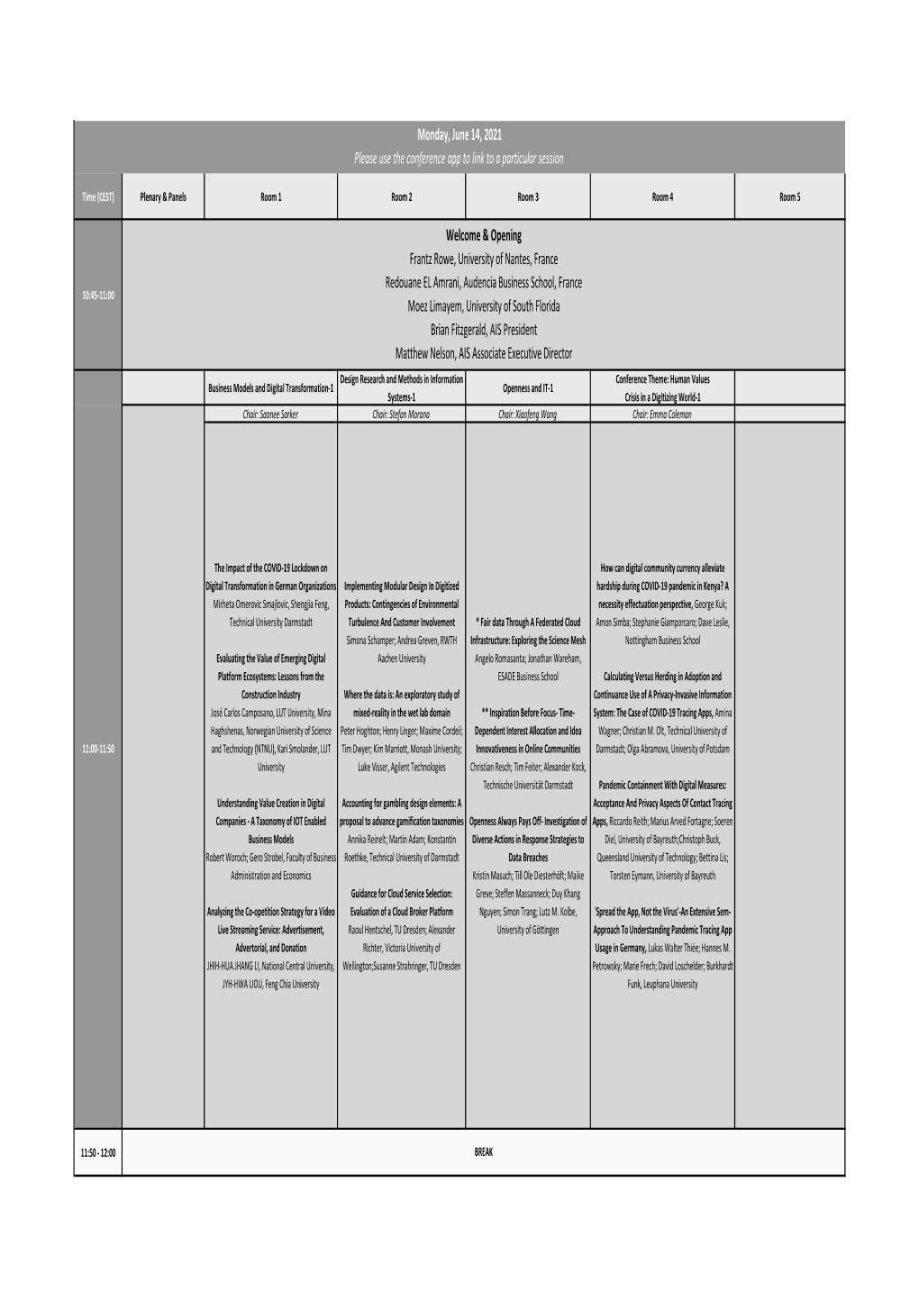 ECIS 2021 Final Program V5