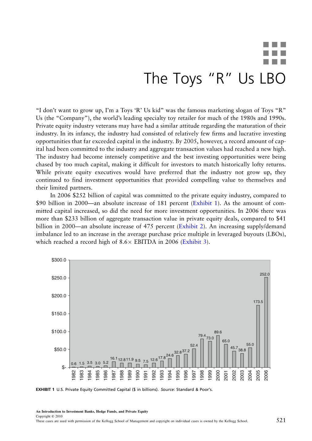 Case Study 9  the Toys “R” Us LBO 523