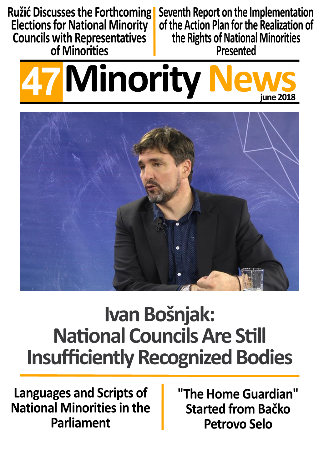 Ivan Bošnjak: National Councils Are Still Insufficiently Recognized Bodies