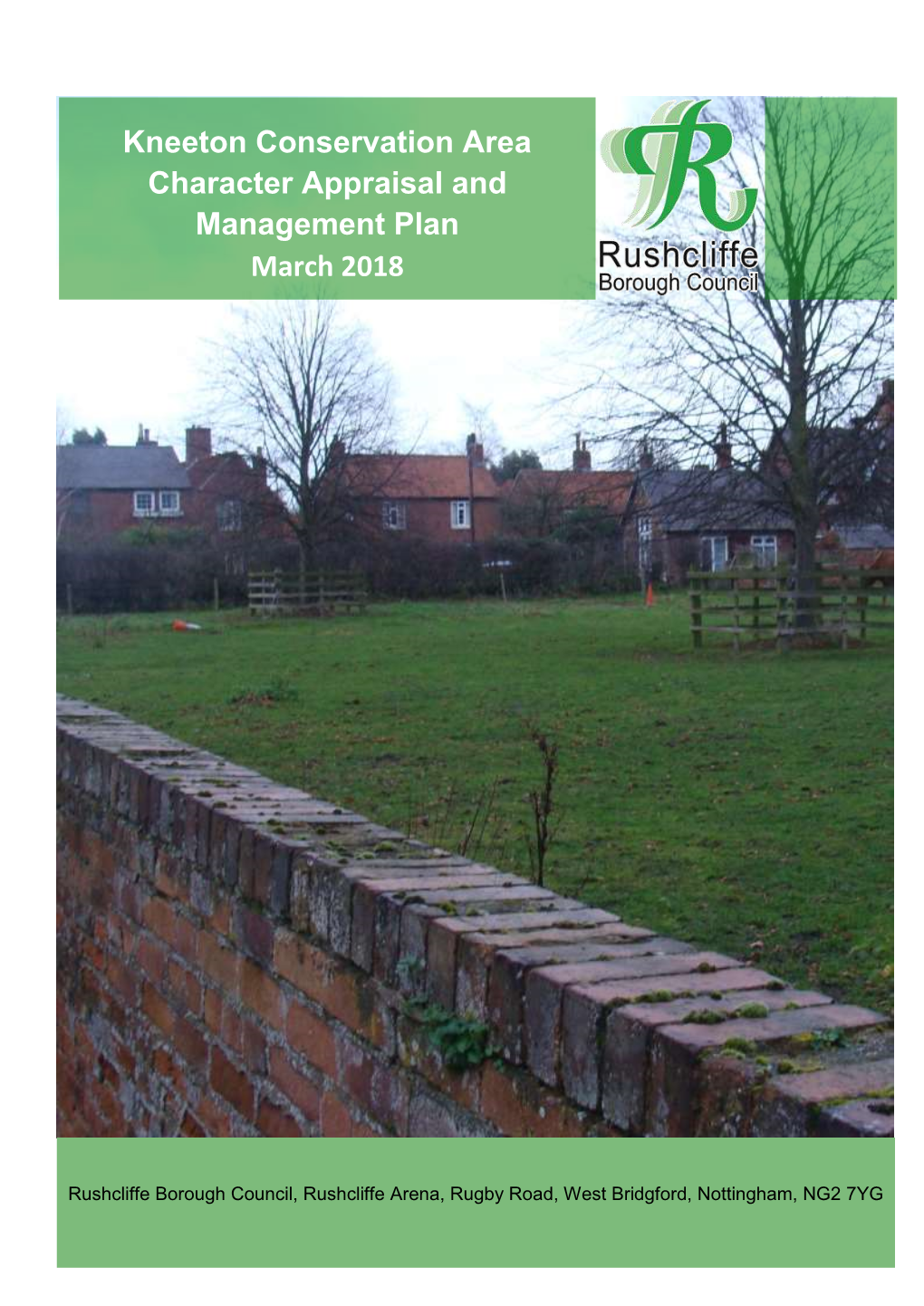 Kneeton Conservation Area Character Appraisal and Management Plan March 2018