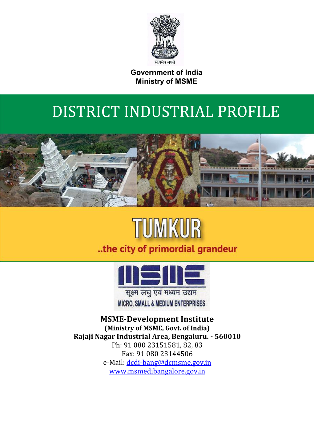 District Industrial Profile