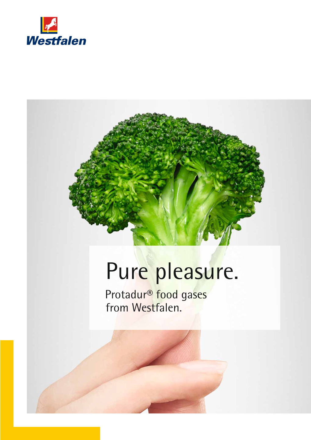 Pure Pleasure. Protadur® Food Gases from Westfalen