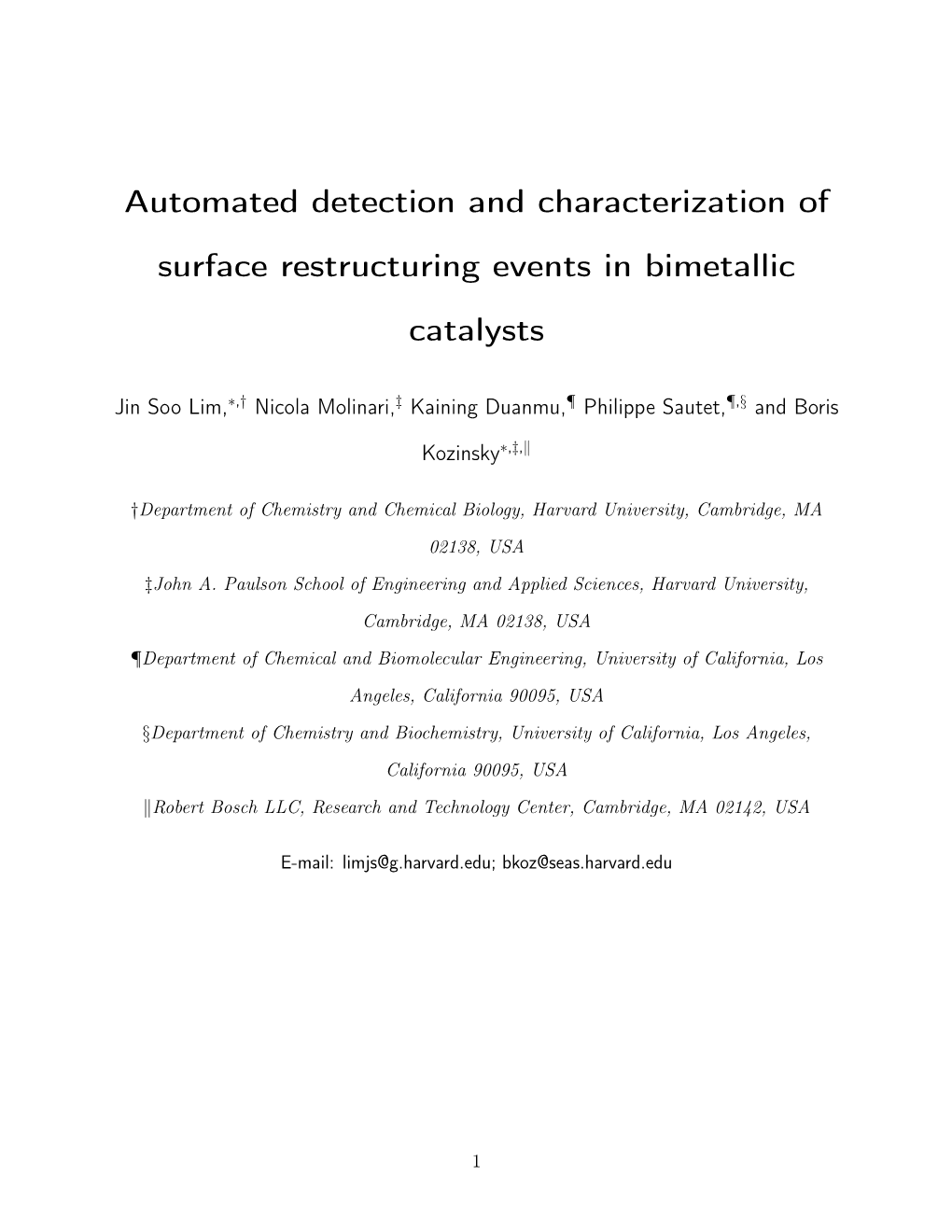 Automated Detection and Characterization of Surface Restructuring Events in Bimetallic Catalysts