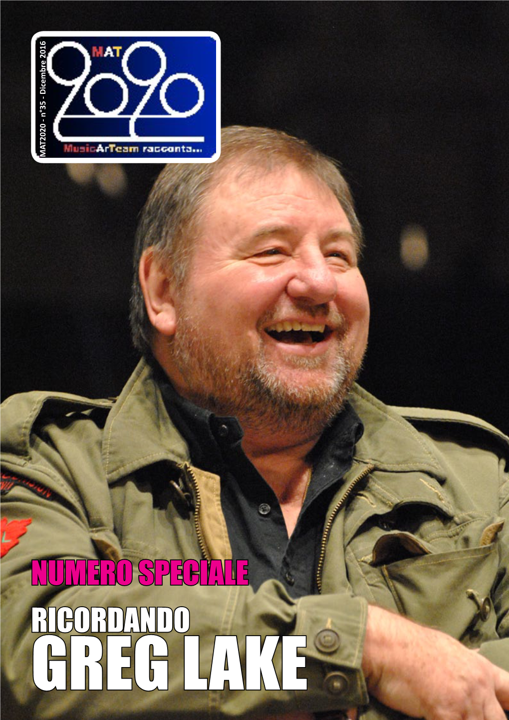 GREG LAKE Speciale - Dicembre 2016