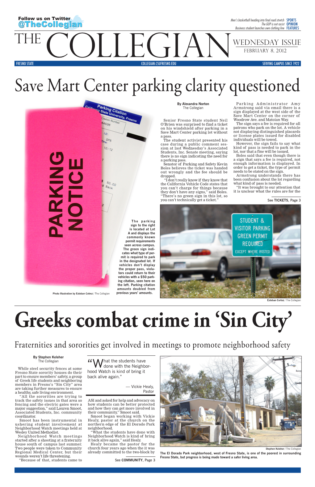 Greeks Combat Crime in ‘Sin City’ Fraternities and Sororities Get Involved in Meetings to Promote Neighborhood Safety