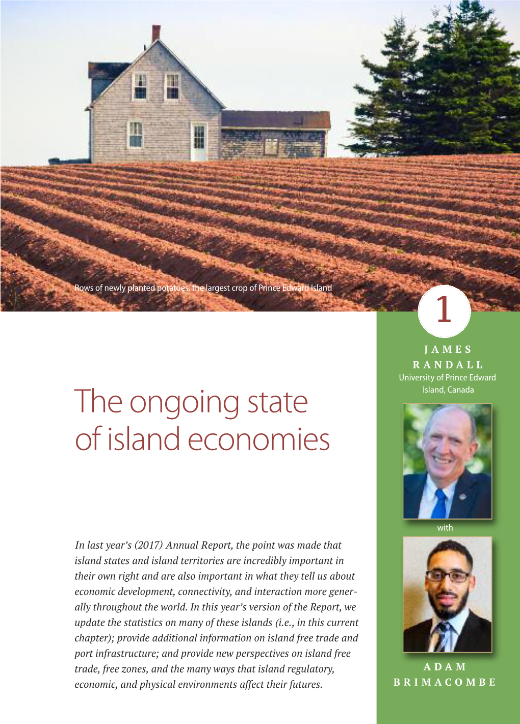 The Ongoing State of Island Economies