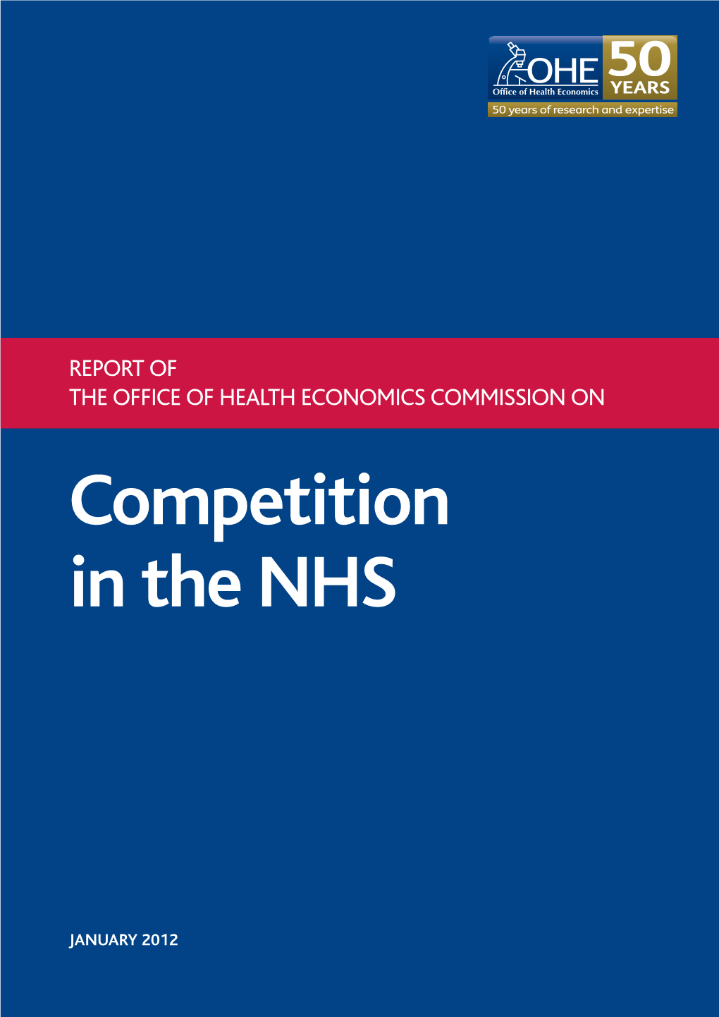 Competition in the NHS