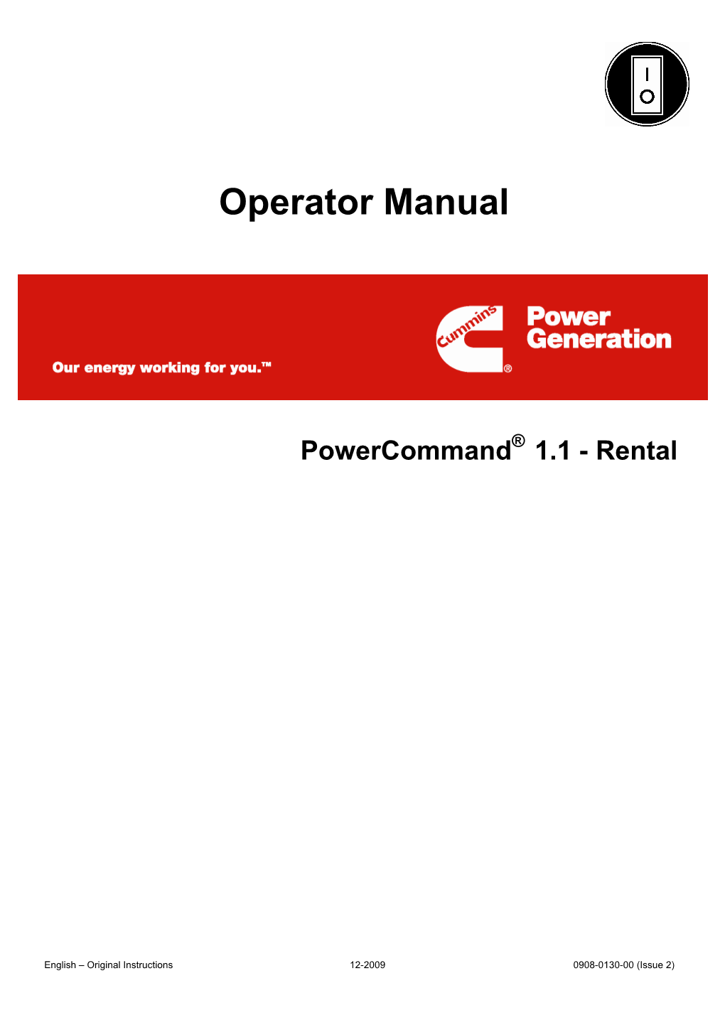 Operator Manual