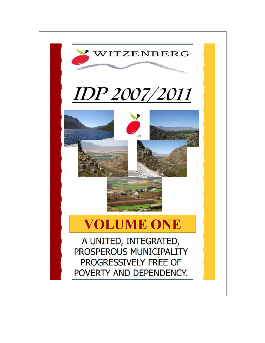 IDP CW Witzenber 2007 Volume 1 Main