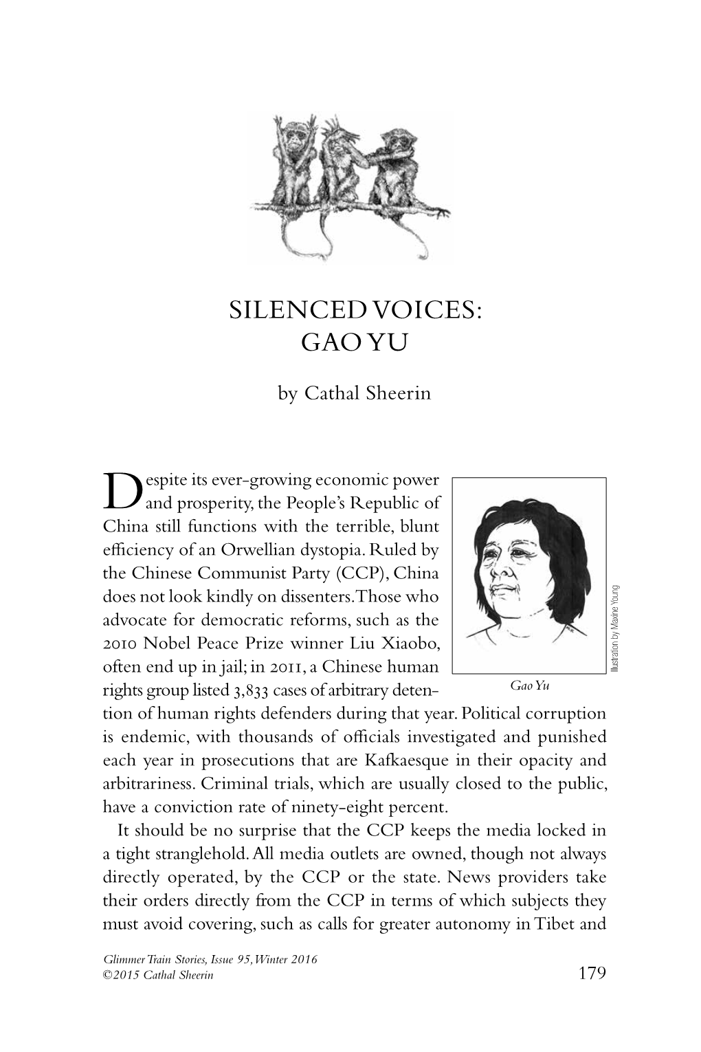 Silenced Voices: Gao Yu