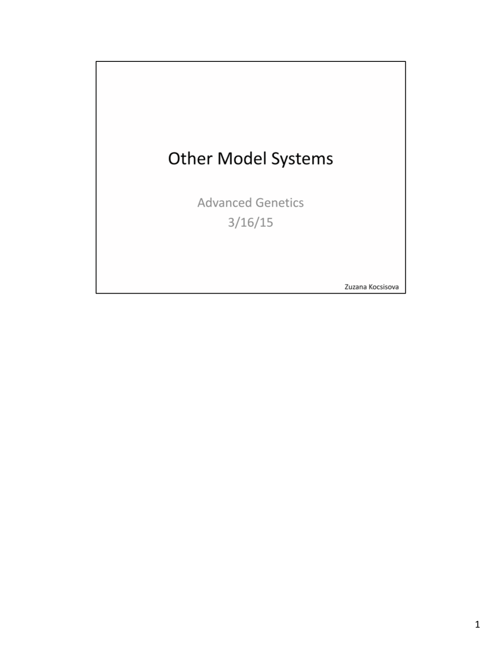 Other-Model-Systems.Pdf