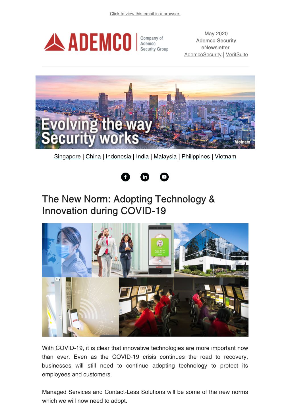 The New Norm: Adopting Technology & Innovation During COVID-19
