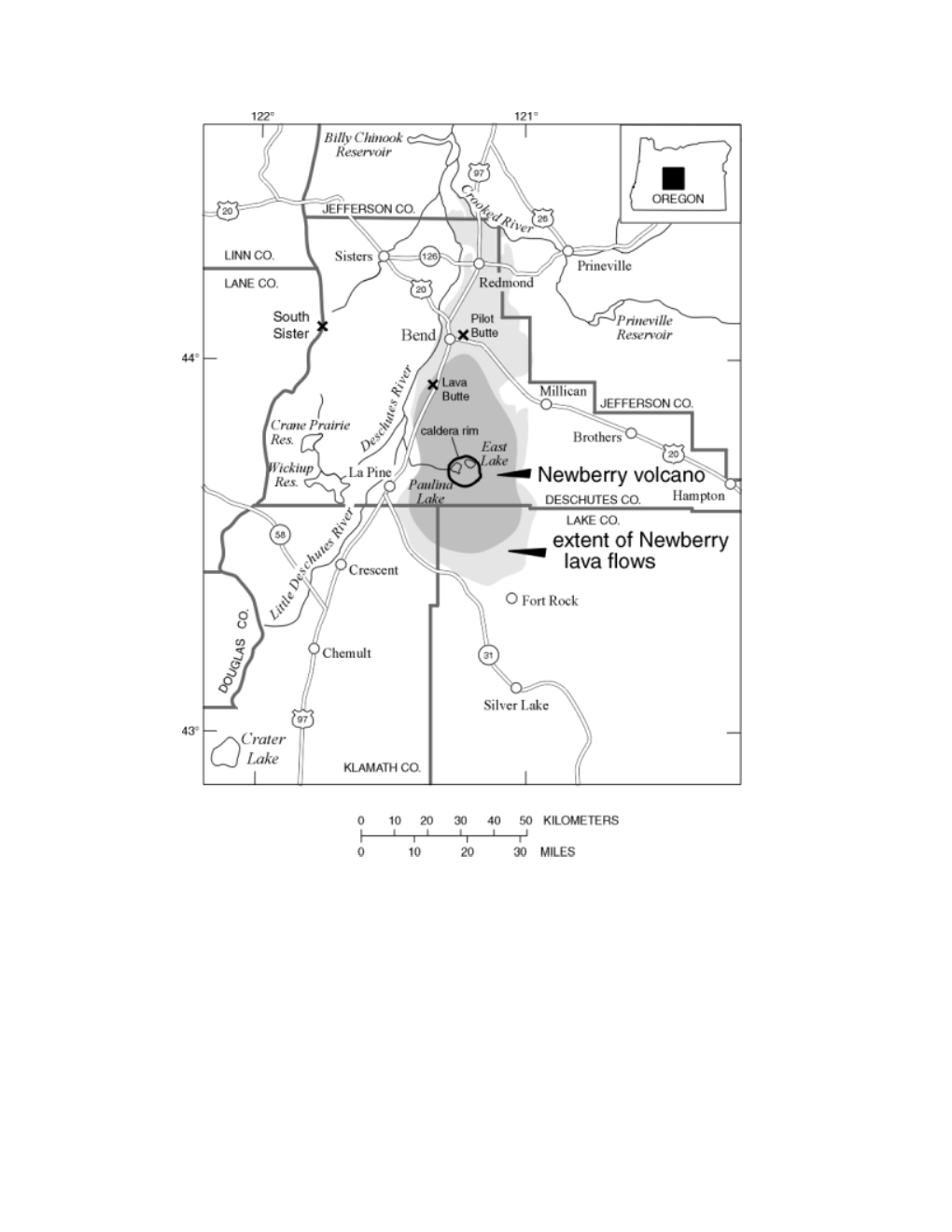 Proposed Formal Names on Newberry Volcano