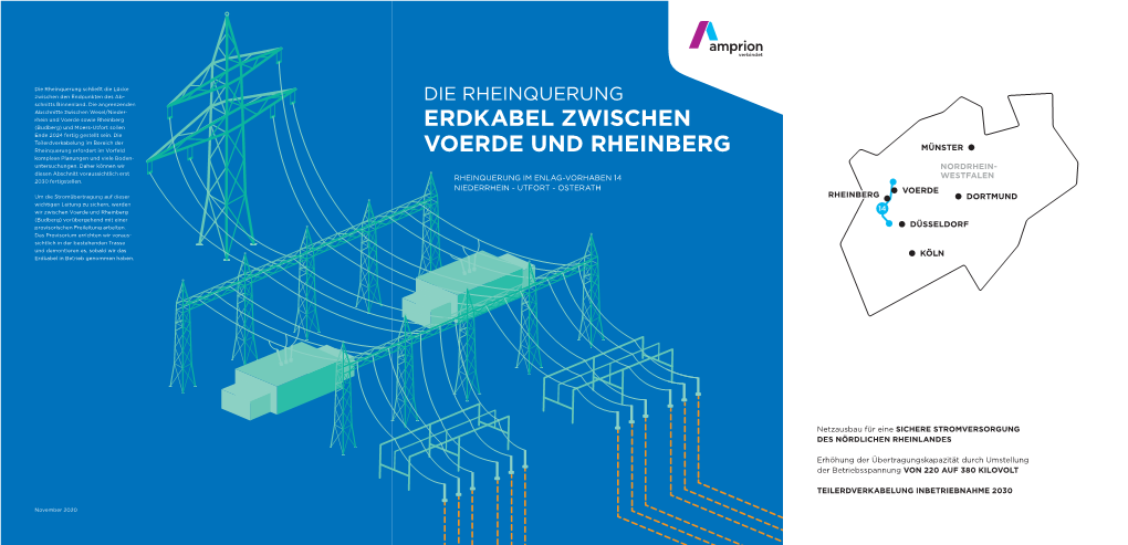 Erdkabel Zwischen Voerde Und Rheinberg Die Rheinquerung - Erdkabel Zwischen Voerde Und Rheinberg | 3 Die Rheinquerung Die Rheinquerung