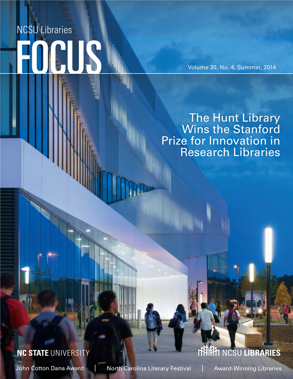 The Hunt Library Wins the Stanford Prize for Innovation in Research Libraries