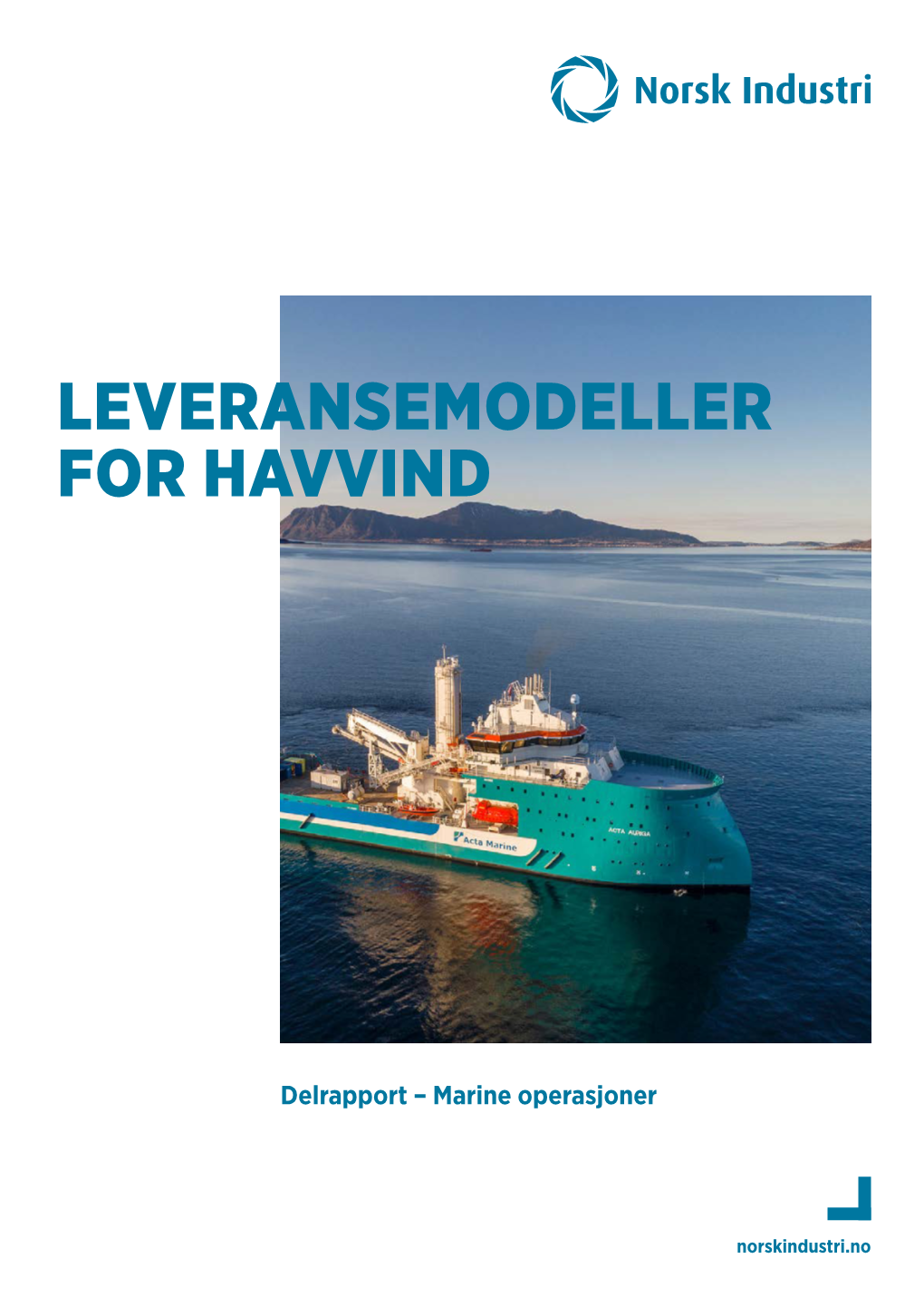 Leveransemodeller for Havvind