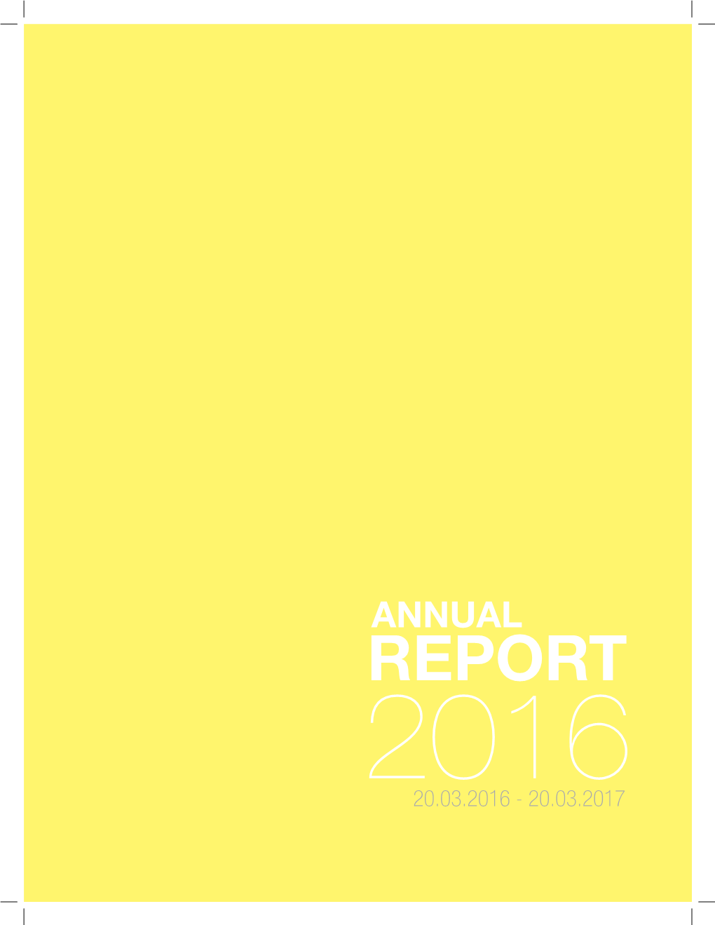 IME Annual Report 2016