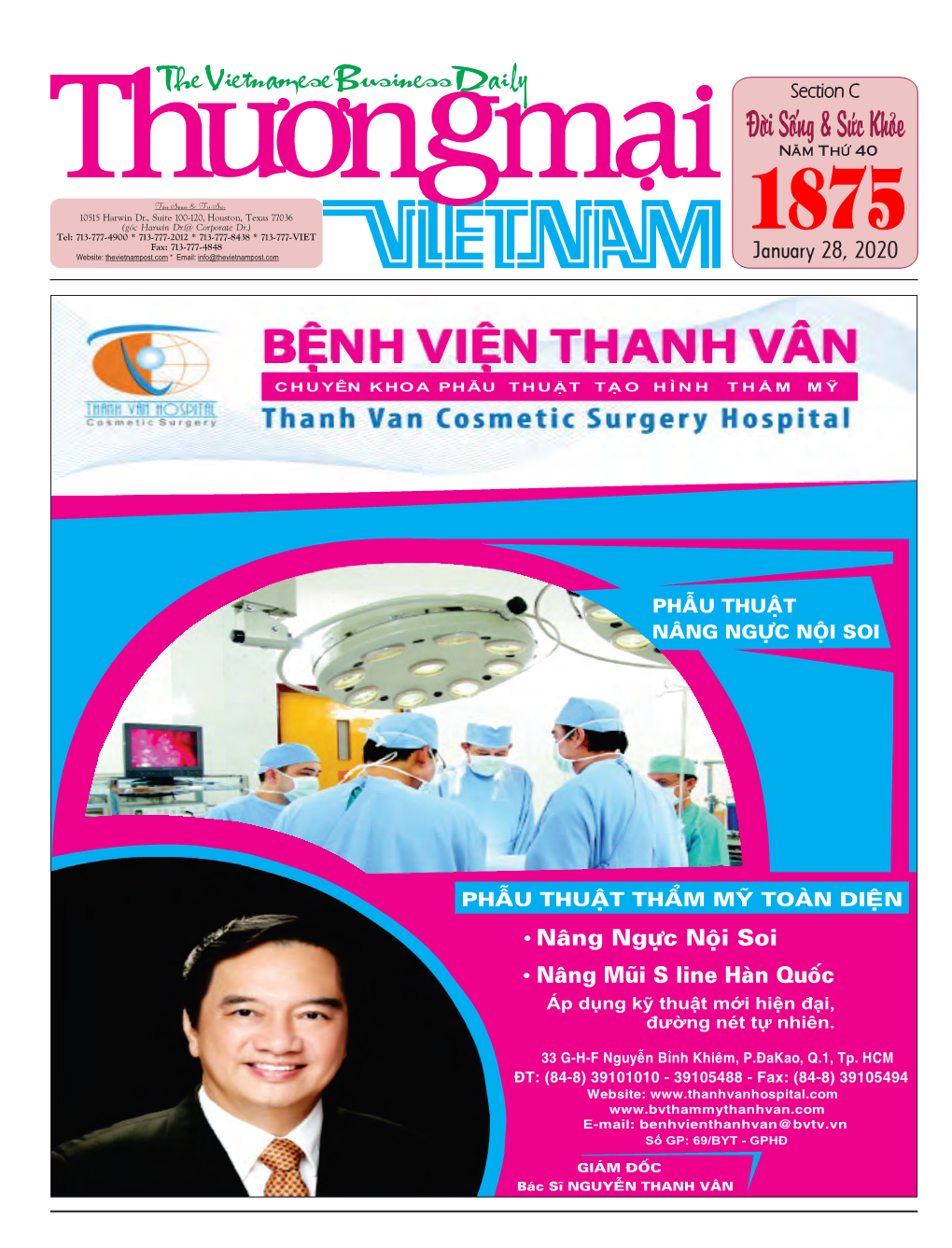 Bệnh Viện Thanh Vân Chuyên Khoa Phẫ U Thu Ật Tạo Hình Thẩm Mỹ